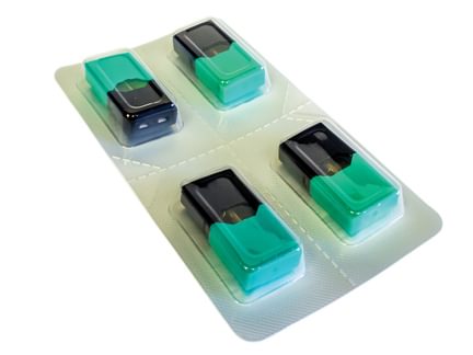 Pharmaworks Application - Vape Cartridges in a Blister Package